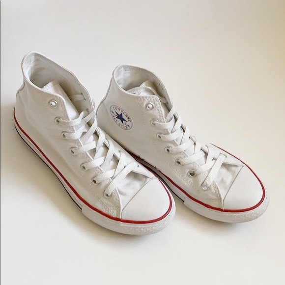 Converse Shoes - White Converse Chuck Taylor High Tops